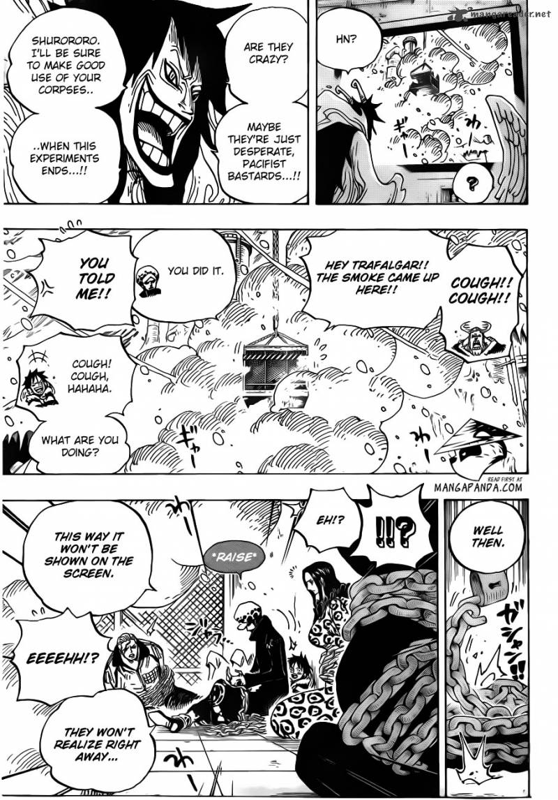 One Piece Manga Chapter 677 page 8 - COUNTER HAZARD!!