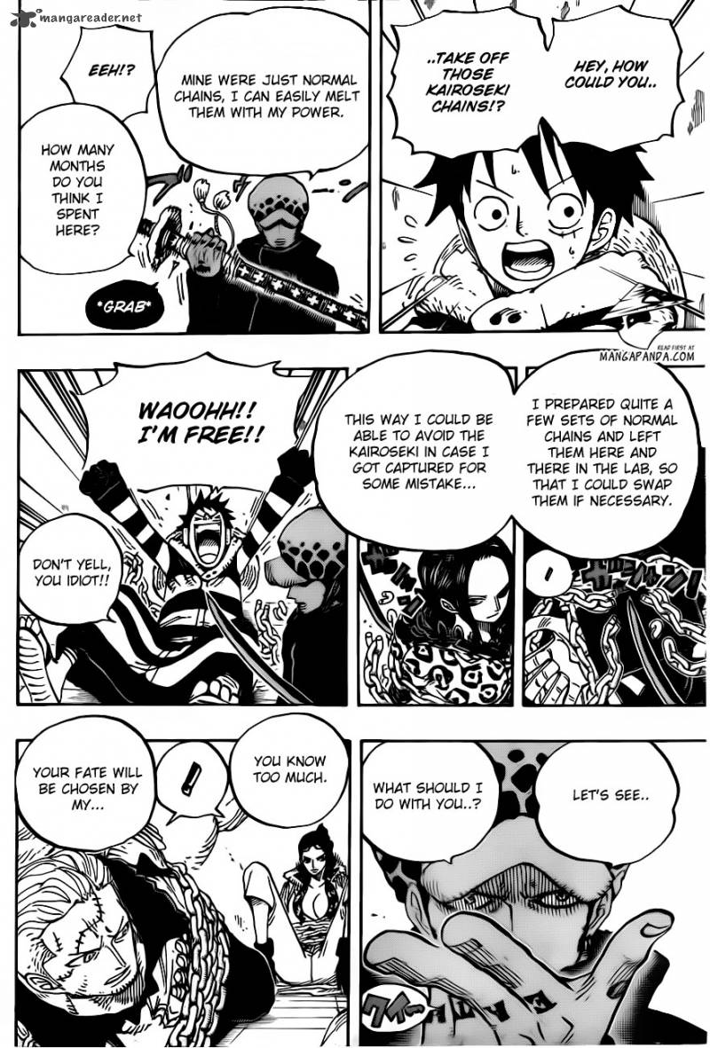 One Piece Manga Chapter 677 page 9 - COUNTER HAZARD!!