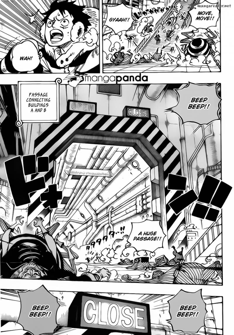 One Piece Manga Chapter 679 page 10 - The G-5 Spirit