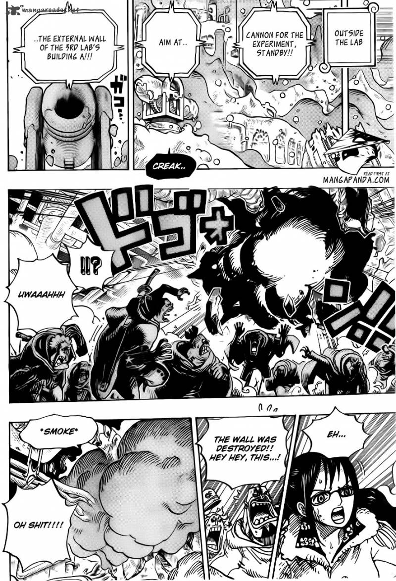 One Piece Manga Chapter 679 page 17 - The G-5 Spirit