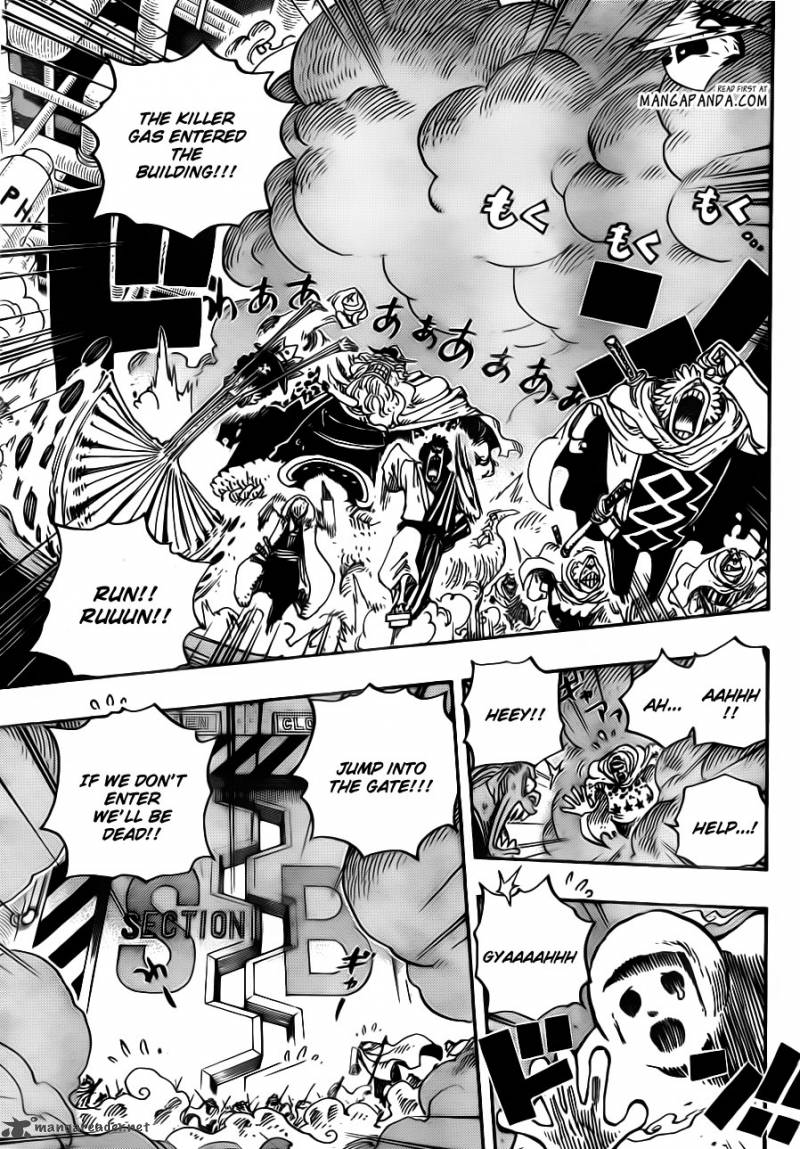 One Piece Manga Chapter 679 page 18 - The G-5 Spirit