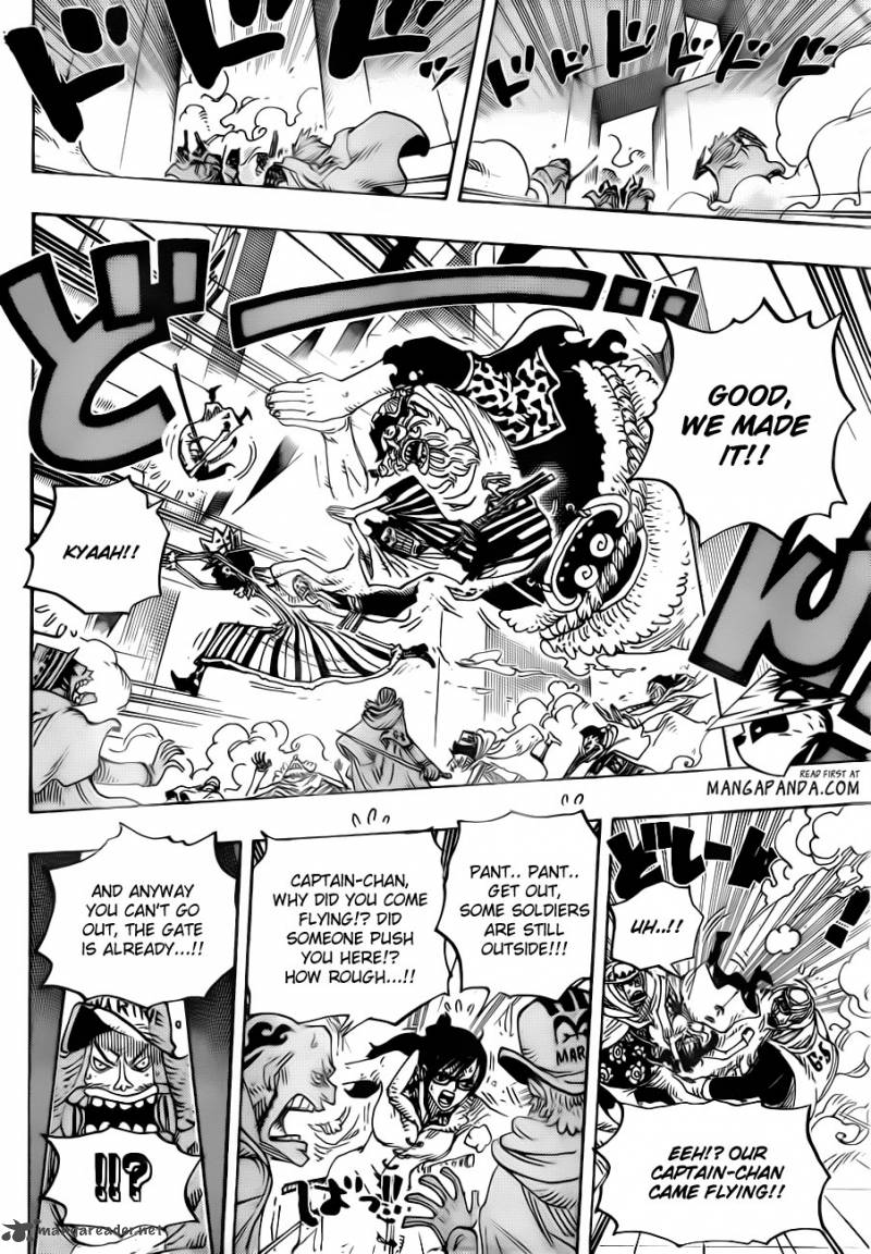 One Piece Manga Chapter 679 page 19 - The G-5 Spirit