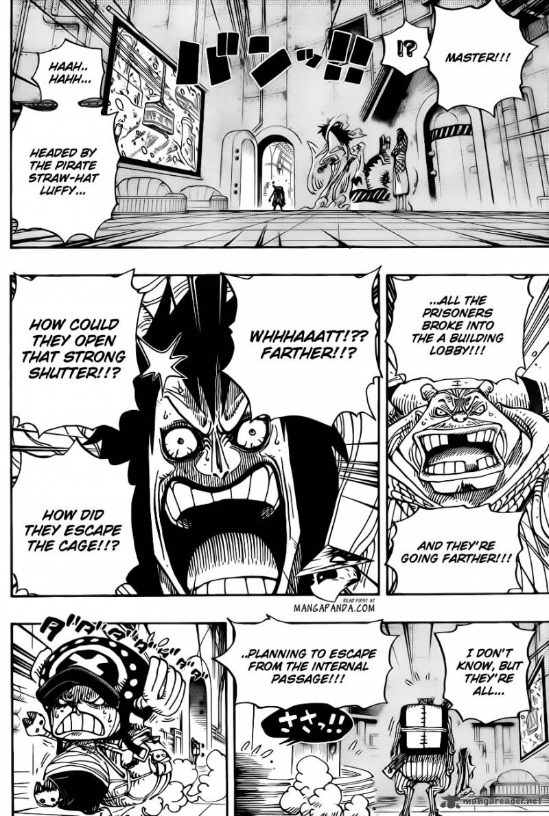 One Piece Manga Chapter 679 page 5 - The G-5 Spirit