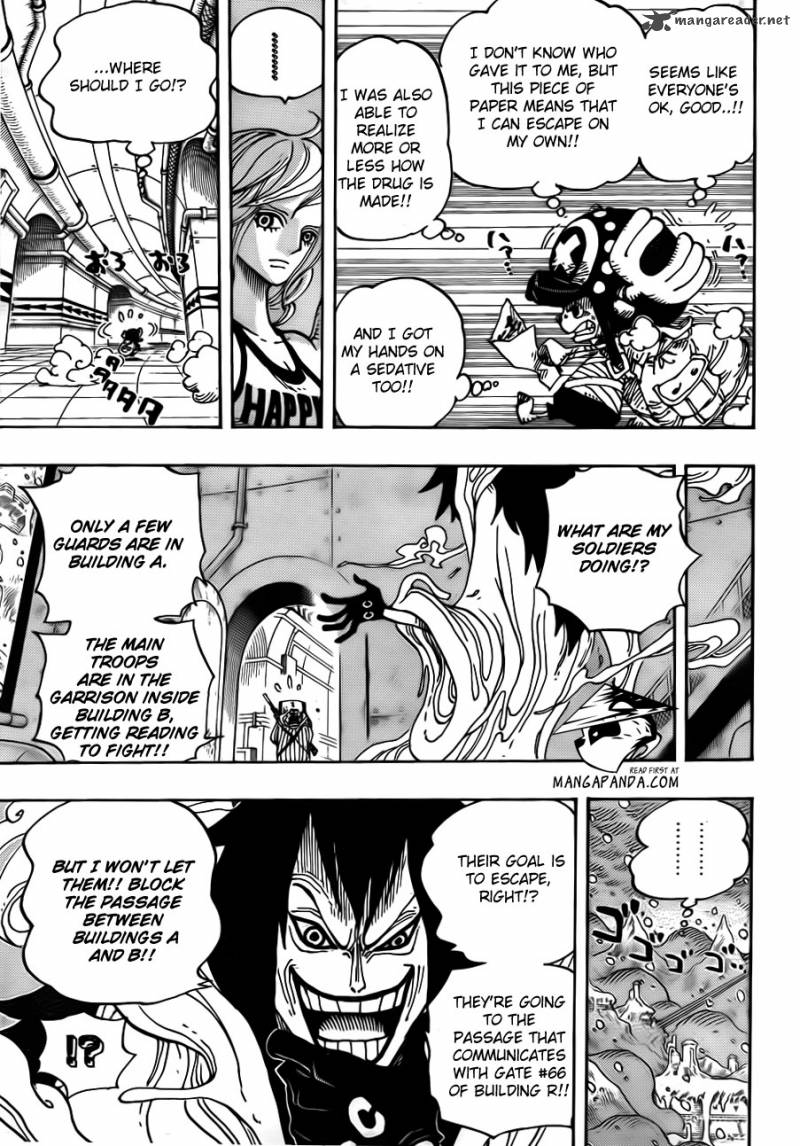 One Piece Manga Chapter 679 page 6 - The G-5 Spirit