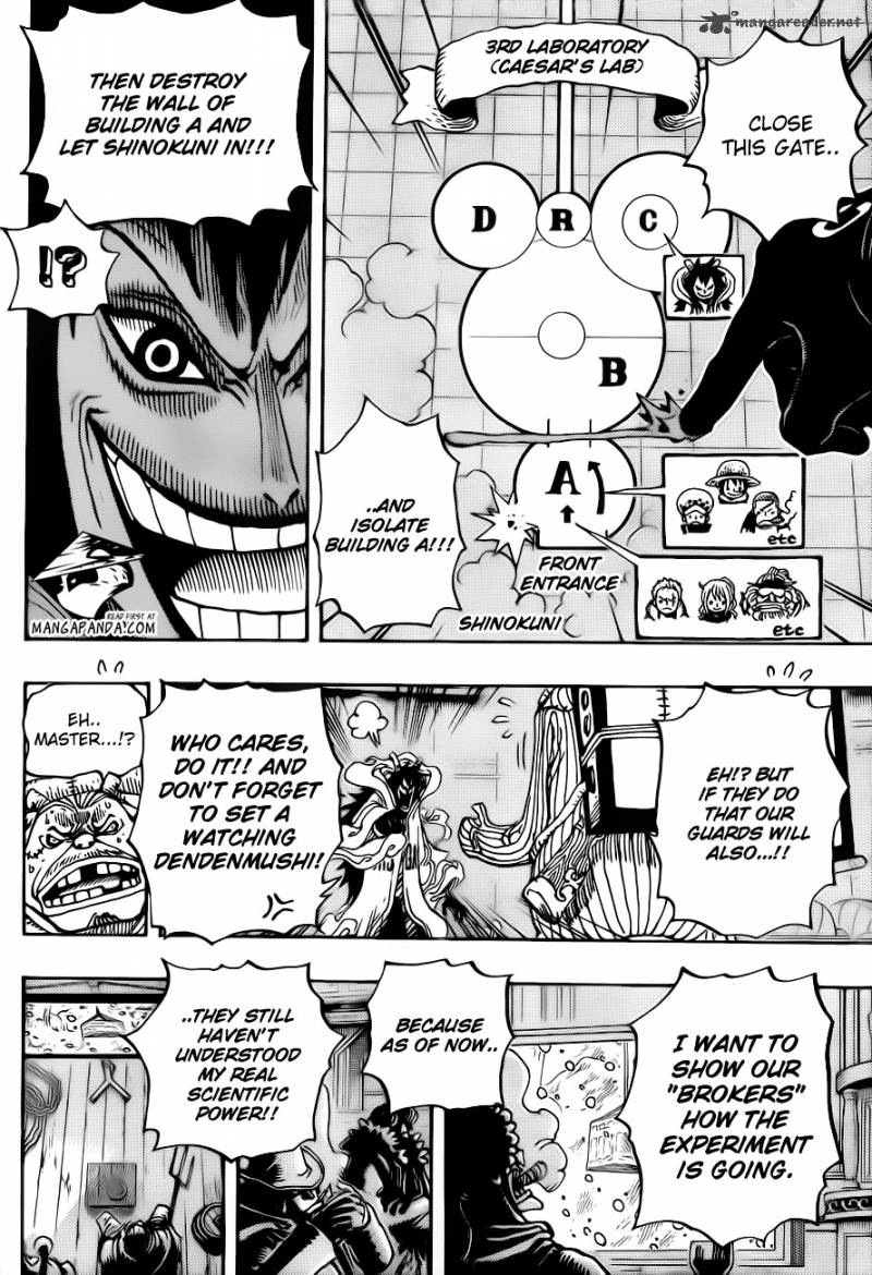 One Piece Manga Chapter 679 page 7 - The G-5 Spirit