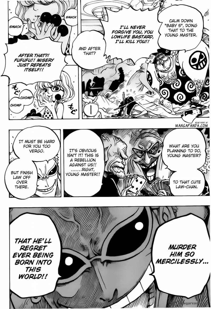 One Piece Manga Chapter 682 page 11 - Puppet Master