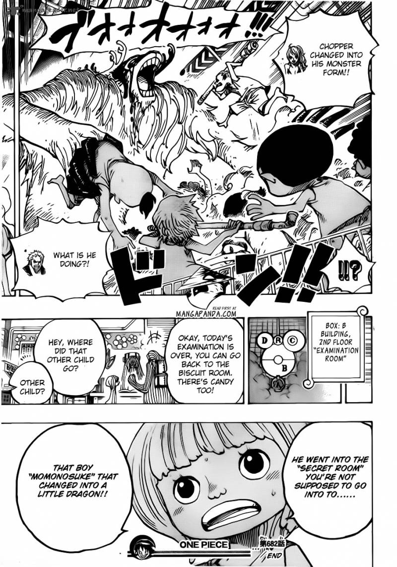 One Piece Manga Chapter 682 page 20 - Puppet Master