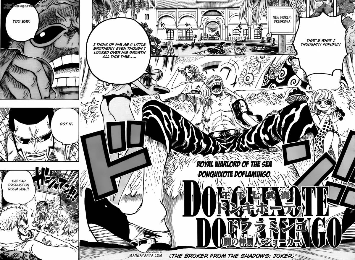 One Piece Manga Chapter 682 page 8 - Puppet Master