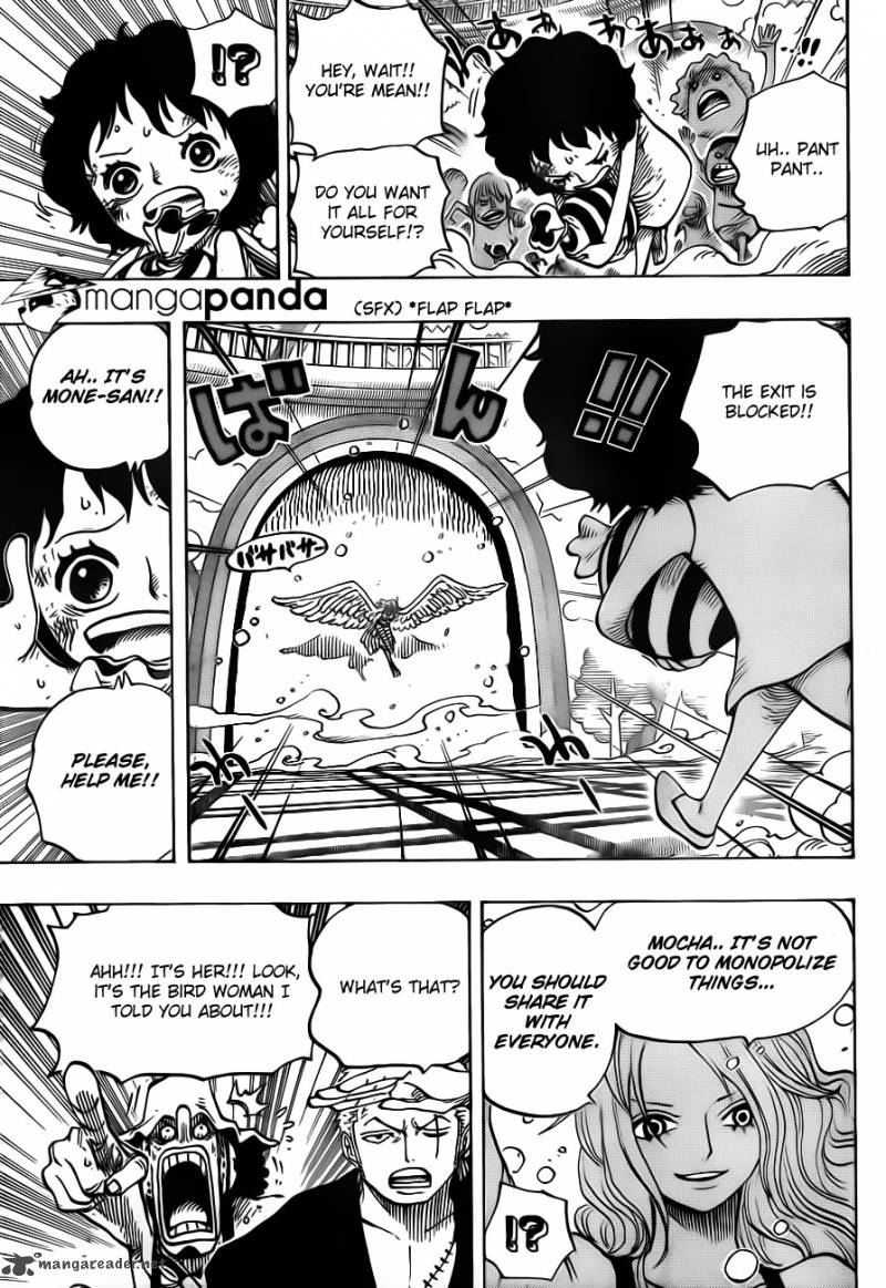 One Piece Manga Chapter 683 page 14 - An Icy Woman