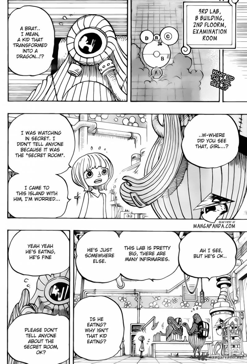 One Piece Manga Chapter 683 page 3 - An Icy Woman