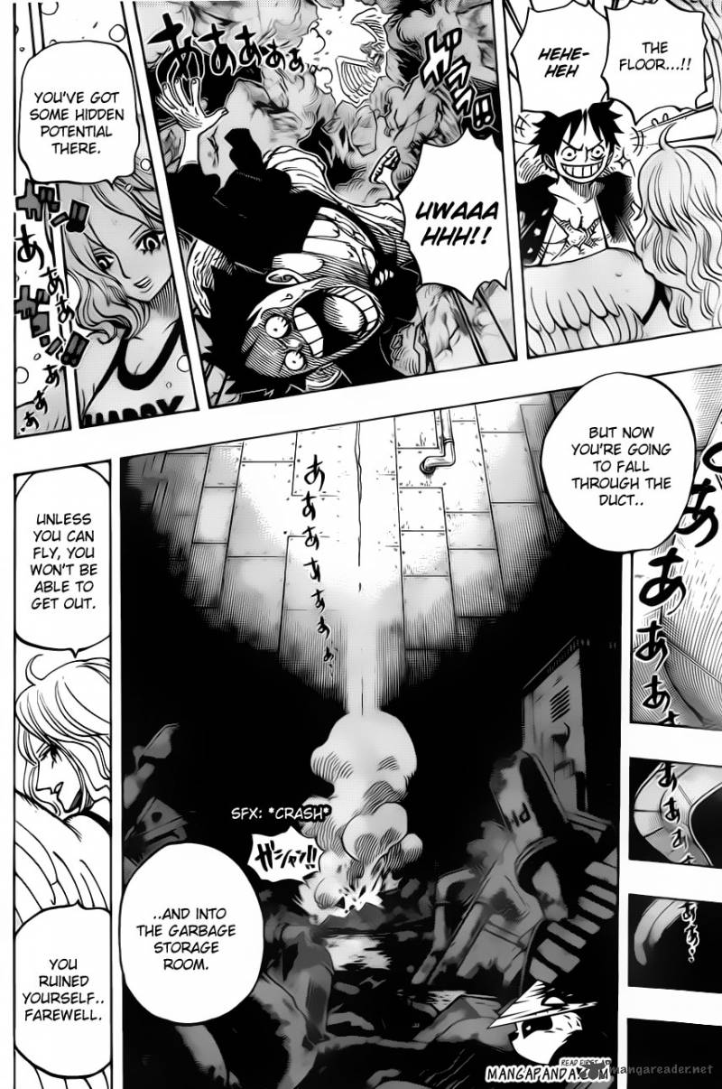 One Piece Manga Chapter 683 page 7 - An Icy Woman