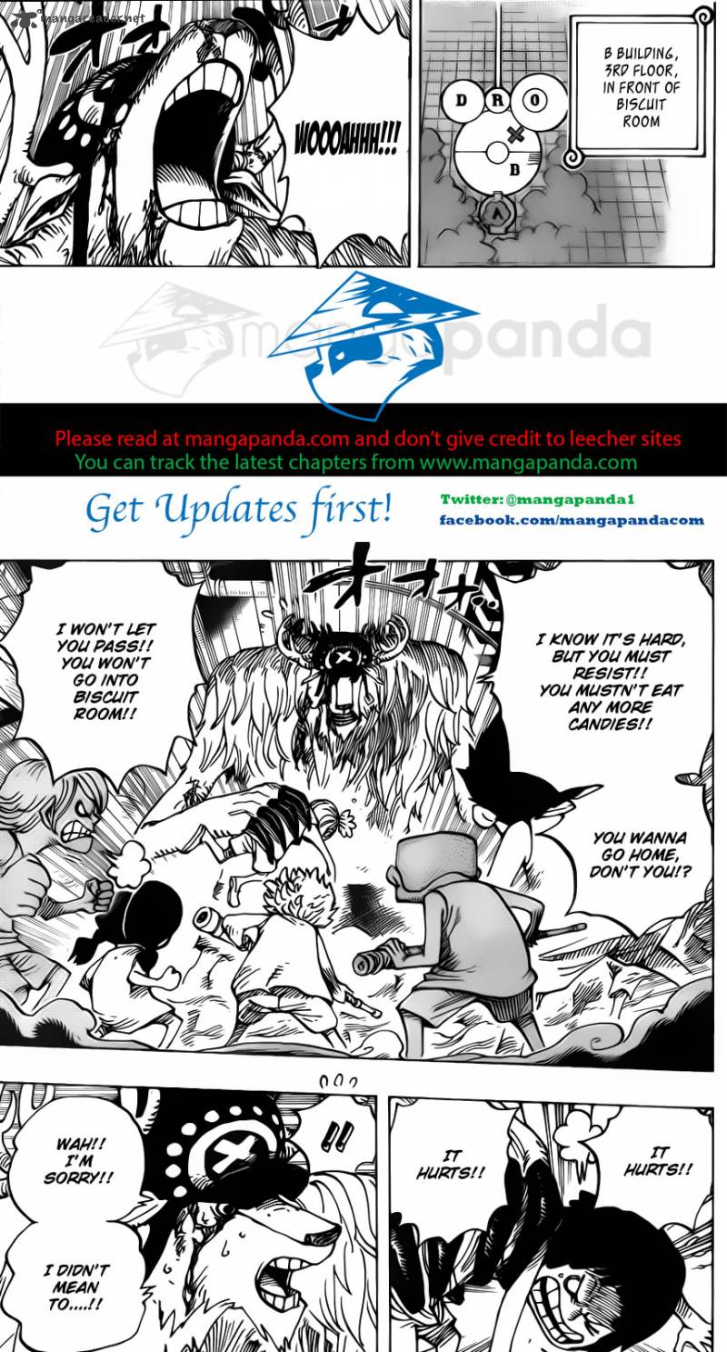 One Piece Manga Chapter 683 page 8 - An Icy Woman