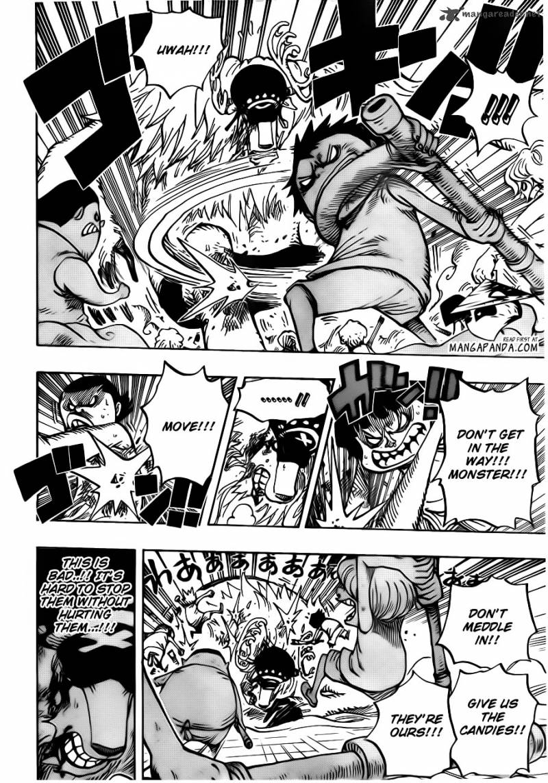 One Piece Manga Chapter 683 page 9 - An Icy Woman