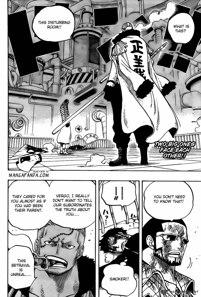 One Piece Manga Chapter 684 page 2 - Don't Do It, Vegapunk