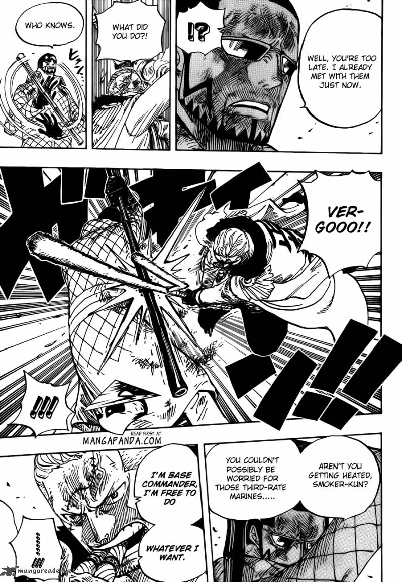 One Piece Manga Chapter 684 page 3 - Don't Do It, Vegapunk