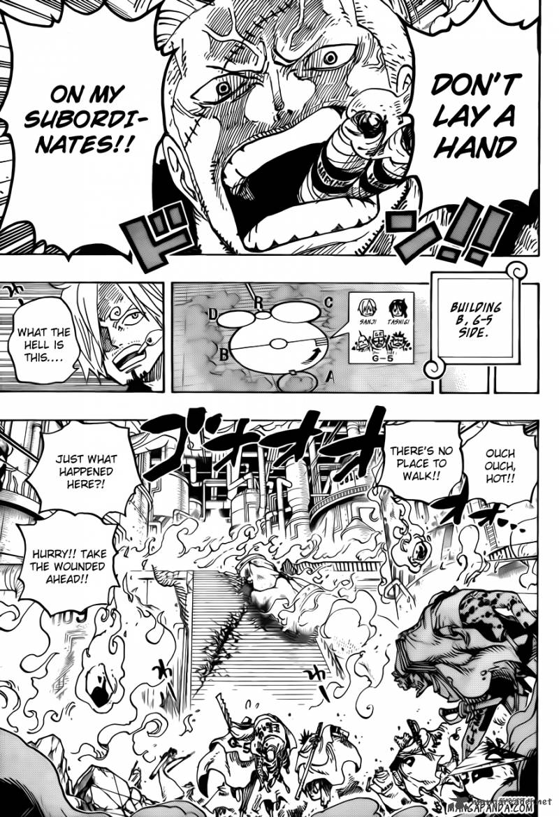 One Piece Manga Chapter 684 page 7 - Don't Do It, Vegapunk