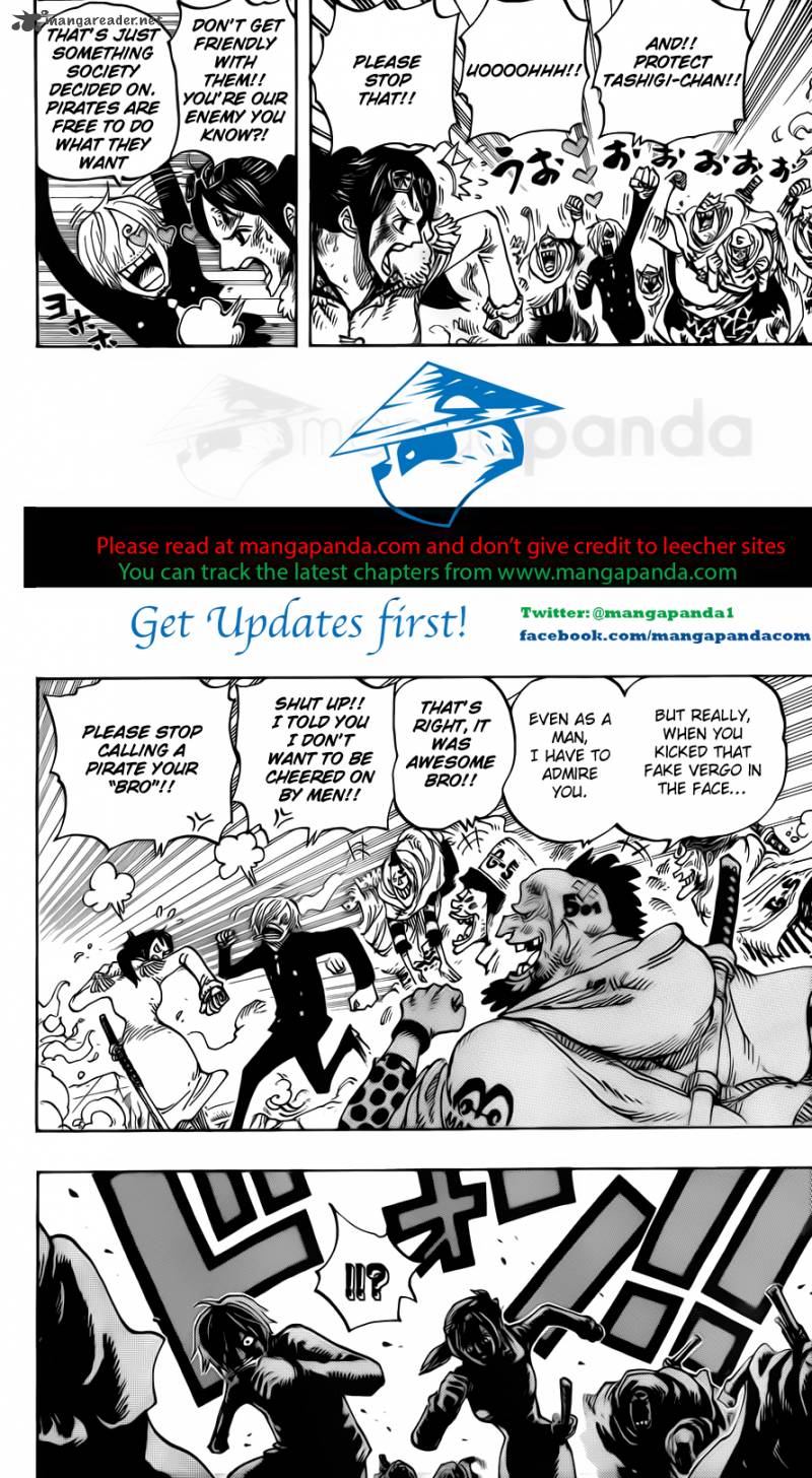 One Piece Manga Chapter 684 page 8 - Don't Do It, Vegapunk