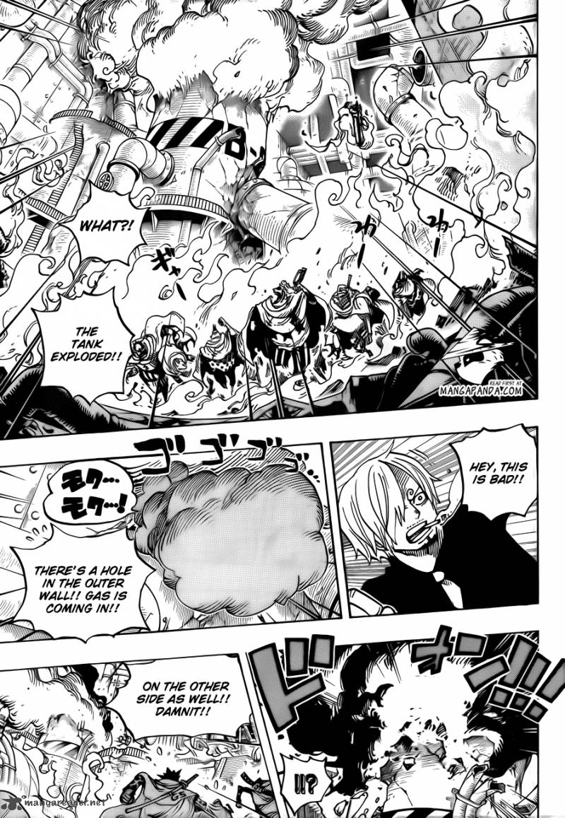 One Piece Manga Chapter 684 page 9 - Don't Do It, Vegapunk