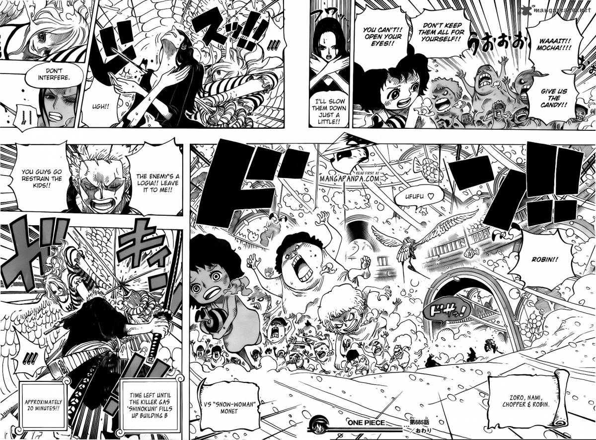 One Piece Manga Chapter 685 page 19 - My Name is Momonosuke!!