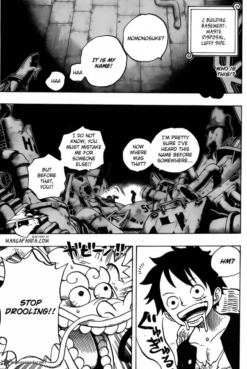 One Piece Manga Chapter 685 page 4 - My Name is Momonosuke!!