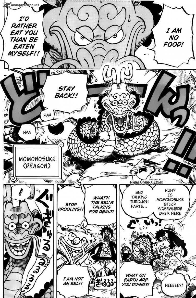 One Piece Manga Chapter 685 page 5 - My Name is Momonosuke!!