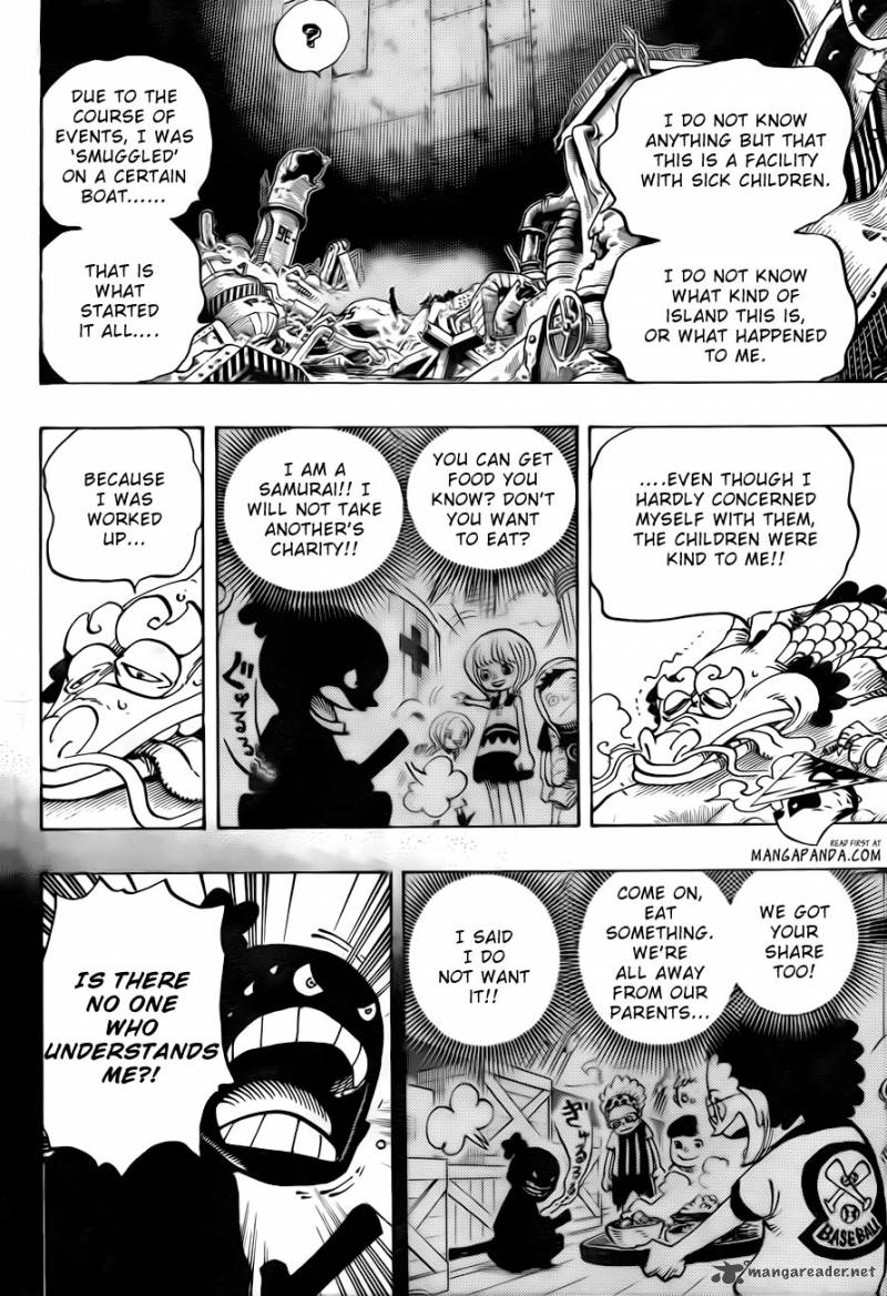 One Piece Manga Chapter 685 page 7 - My Name is Momonosuke!!