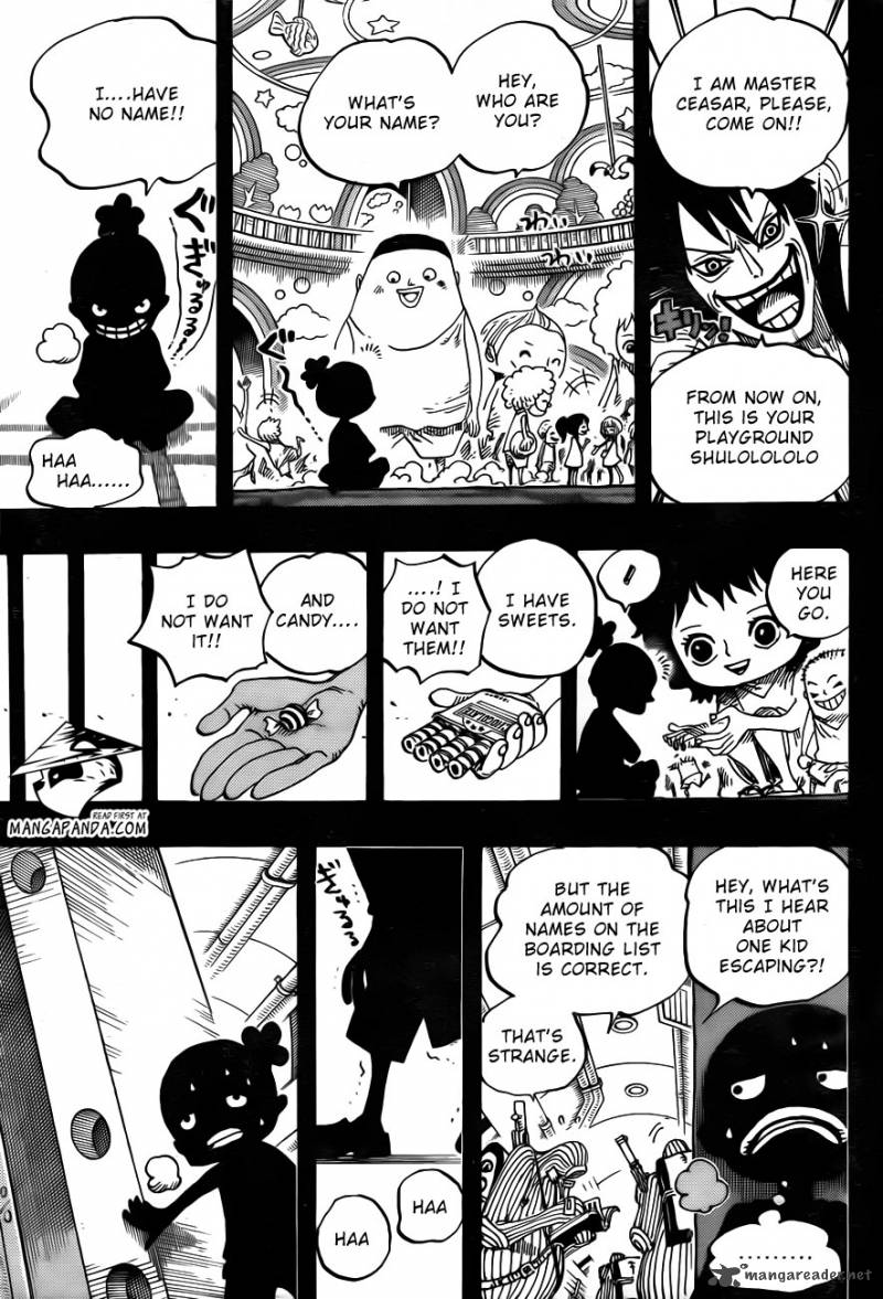One Piece Manga Chapter 685 page 8 - My Name is Momonosuke!!