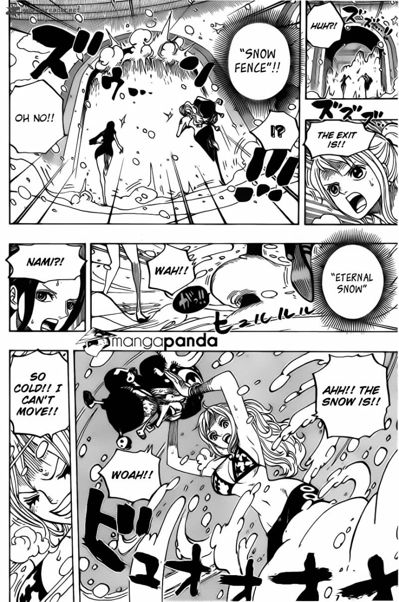 One Piece Manga Chapter 686 page 11 - The Snow Woman in the Biscuits Room