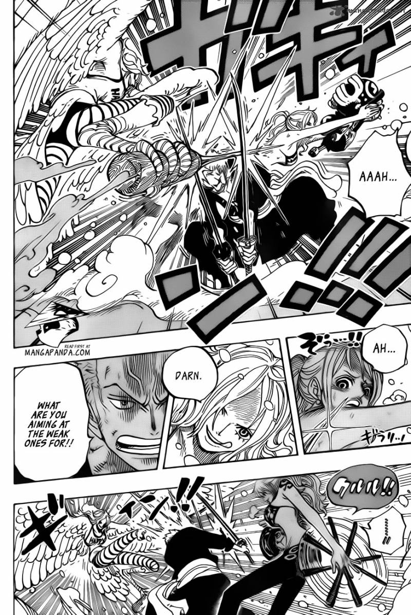 One Piece Manga Chapter 686 page 9 - The Snow Woman in the Biscuits Room