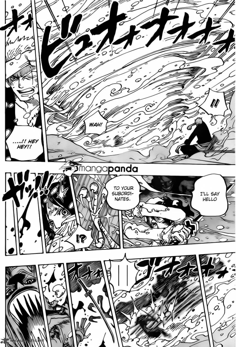 One Piece Manga Chapter 687 page 10 - Wild Beast
