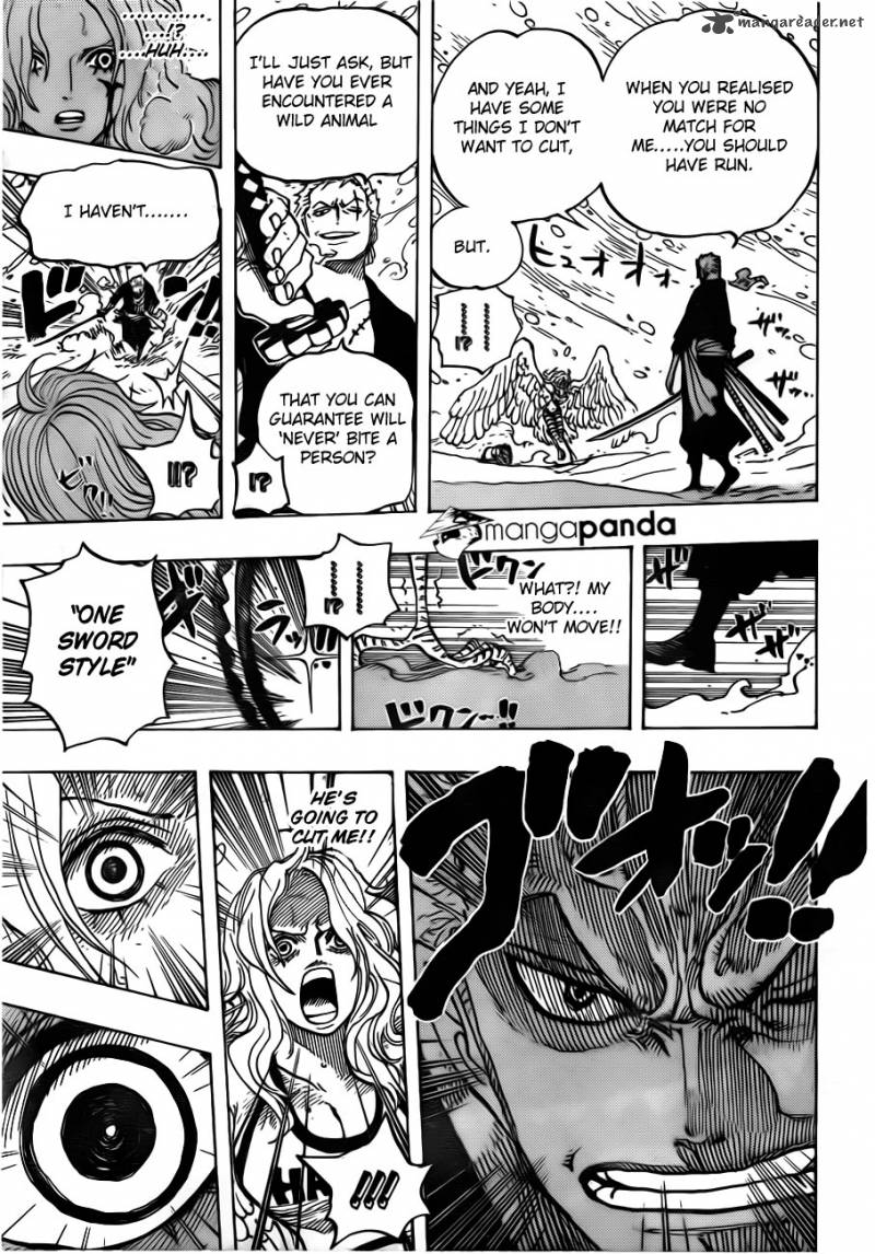One Piece Manga Chapter 687 page 13 - Wild Beast