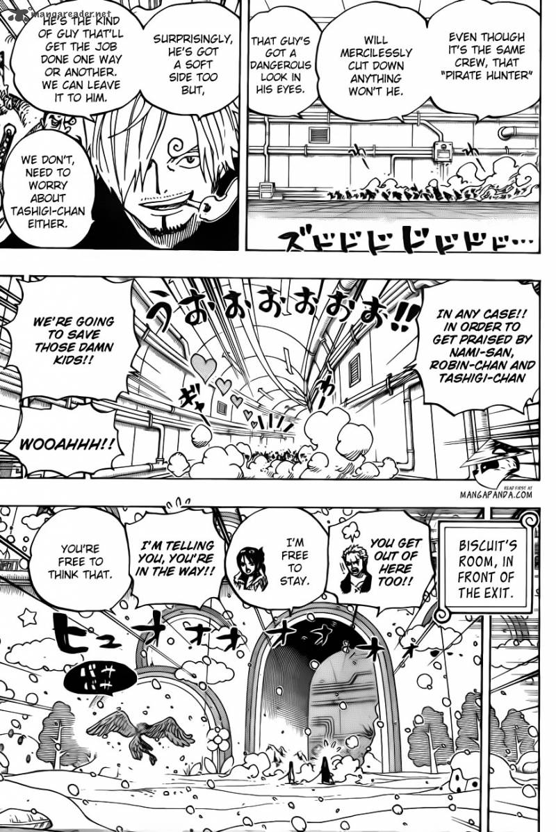 One Piece Manga Chapter 687 page 3 - Wild Beast