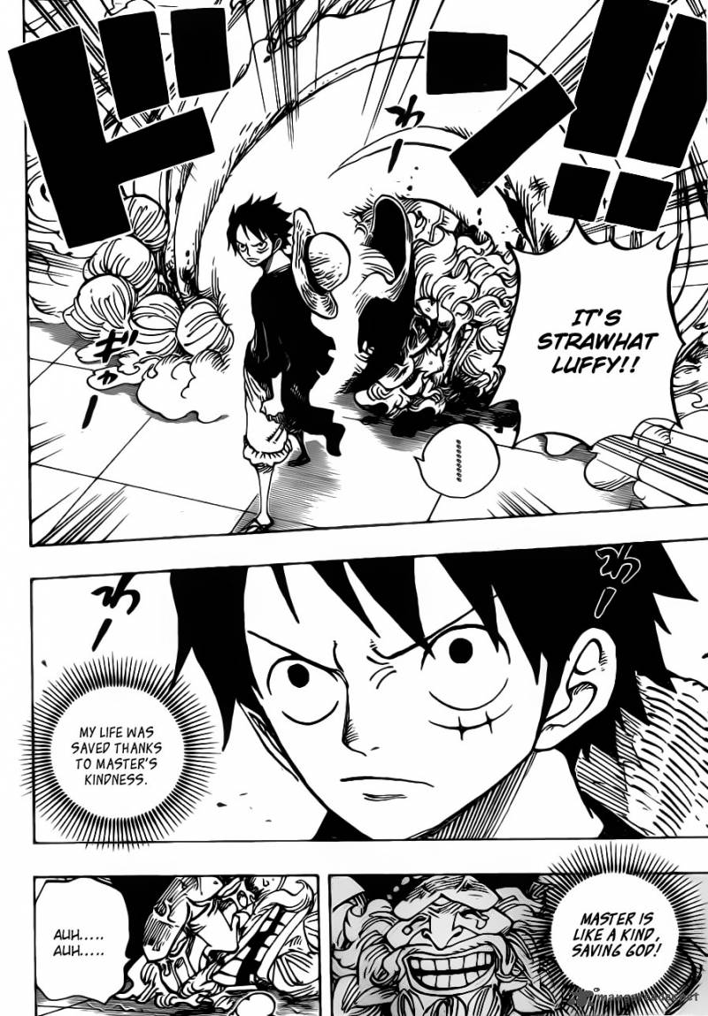 One Piece Manga Chapter 689 page 12 - A Seemingly Non-Existent Island