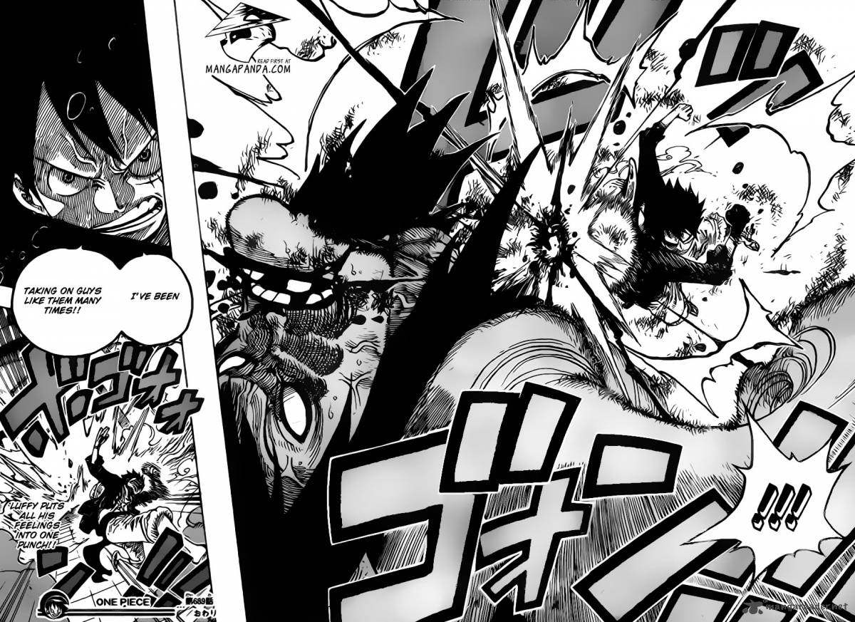 One Piece Manga Chapter 689 page 18 - A Seemingly Non-Existent Island