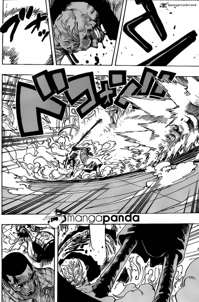 One Piece Manga Chapter 690 page 12 - SAD