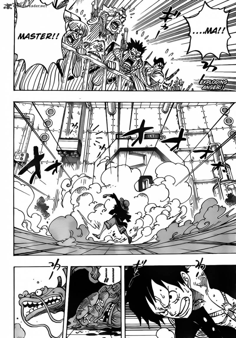 One Piece Manga Chapter 690 page 4 - SAD