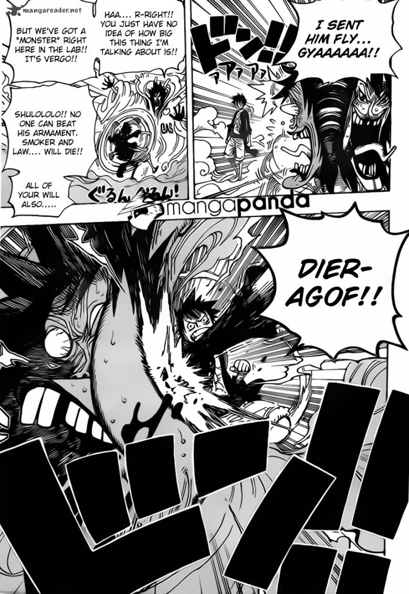 One Piece Manga Chapter 690 page 7 - SAD