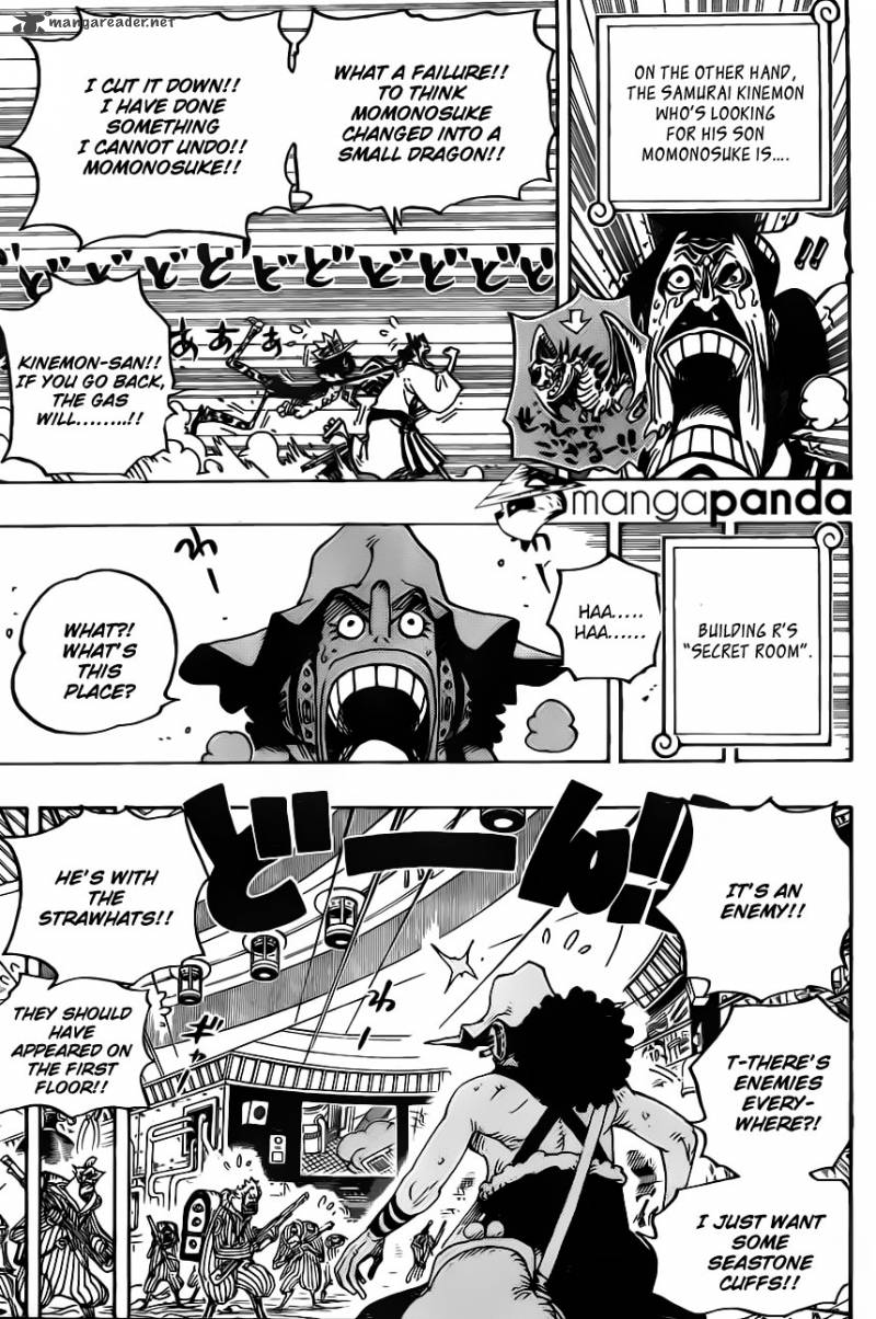 One Piece Manga Chapter 690 page 9 - SAD
