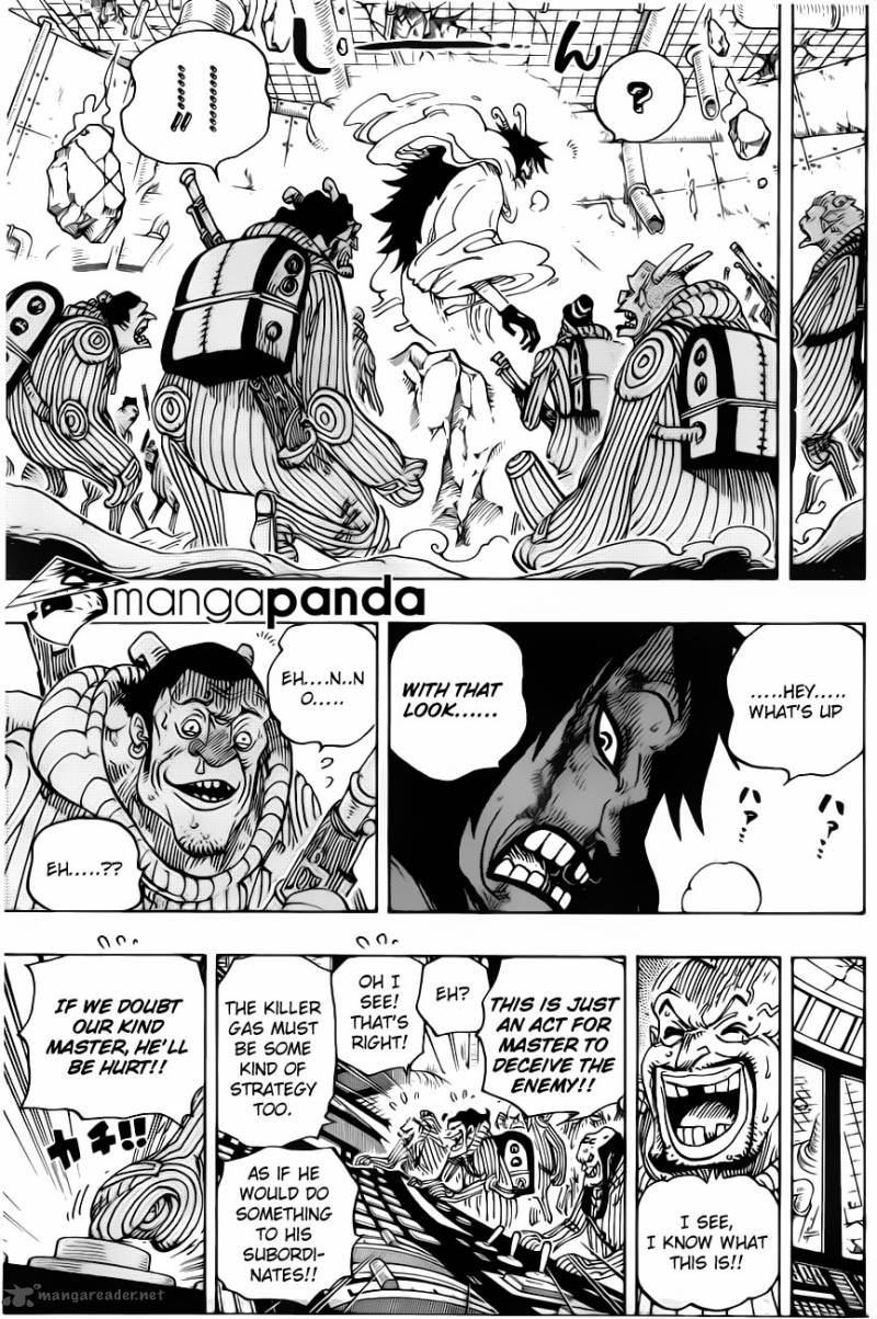 One Piece Manga Chapter 691 page 10 - King of Shinokuni