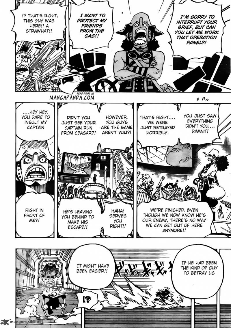 One Piece Manga Chapter 691 page 14 - King of Shinokuni