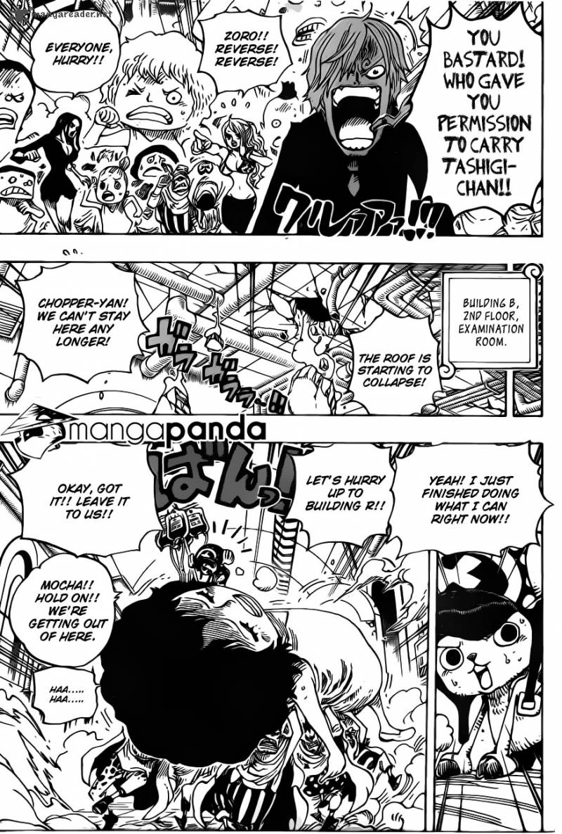 One Piece Manga Chapter 691 page 4 - King of Shinokuni
