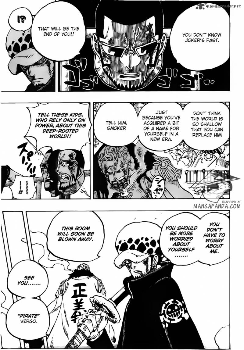 One Piece Manga Chapter 691 page 6 - King of Shinokuni