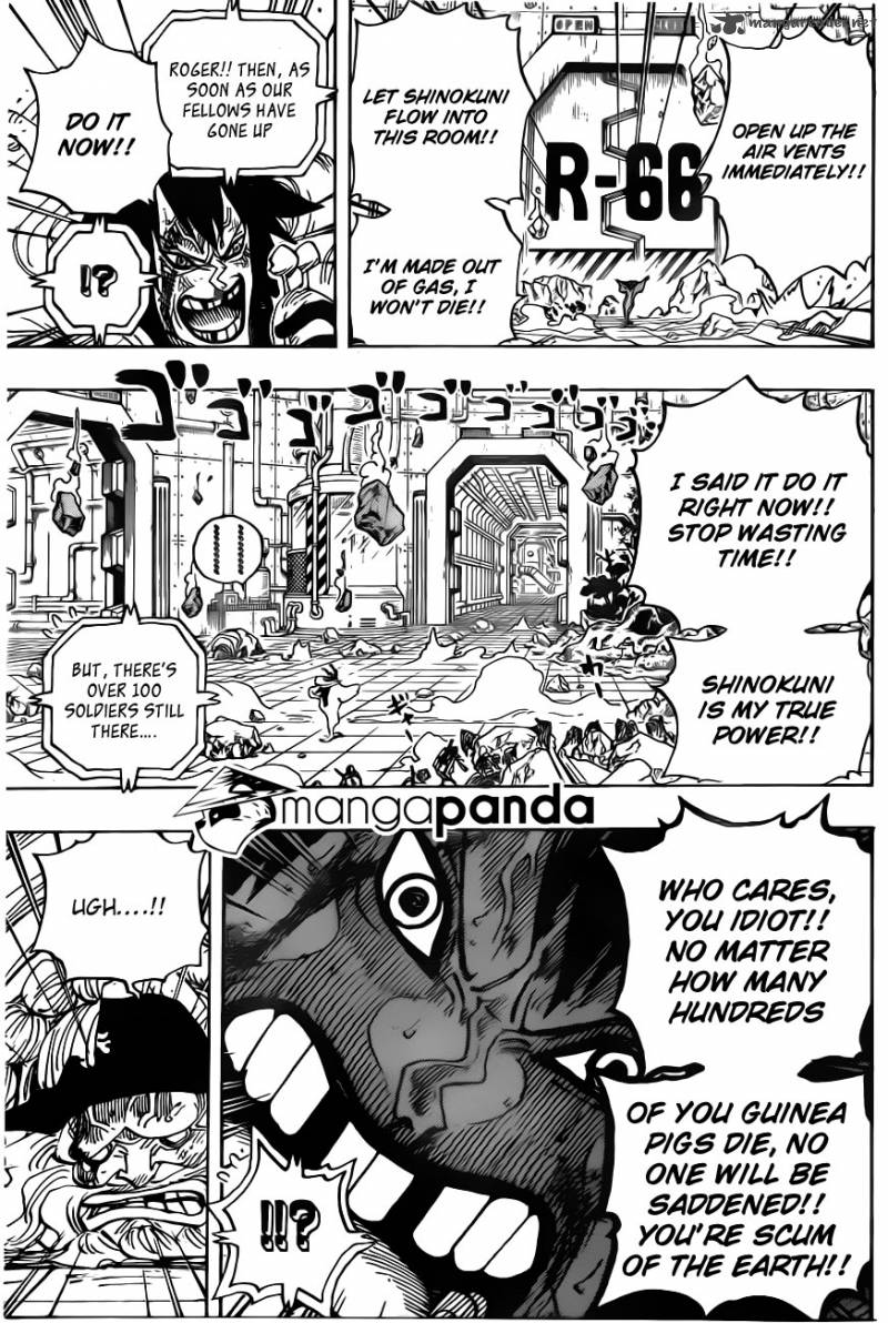 One Piece Manga Chapter 691 page 8 - King of Shinokuni