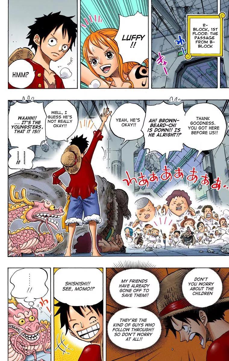 One Piece Manga Chapter 692 page 8 - Assassins from Dressrosa