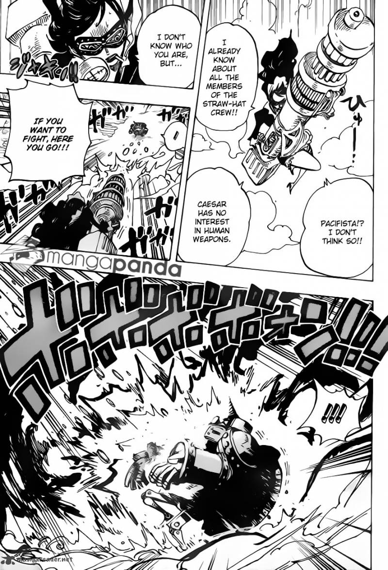 One Piece Manga Chapter 693 page 6 - Die for Me