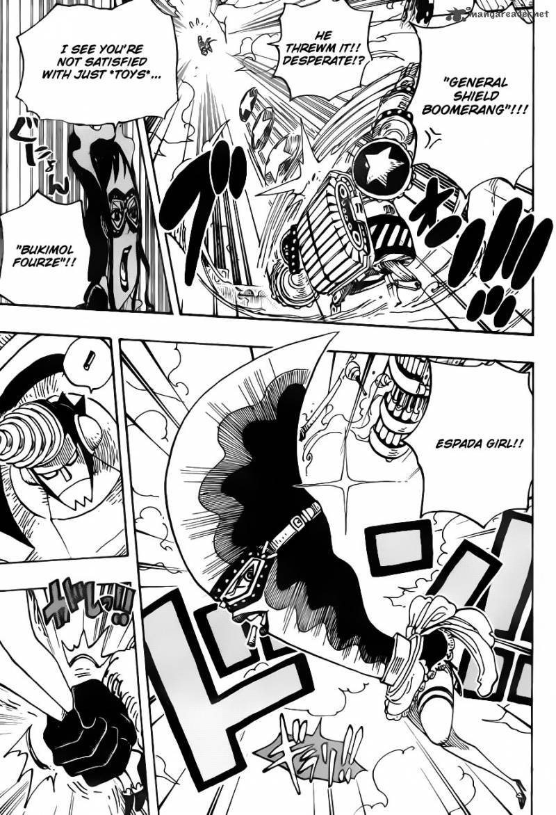 One Piece Manga Chapter 693 page 8 - Die for Me