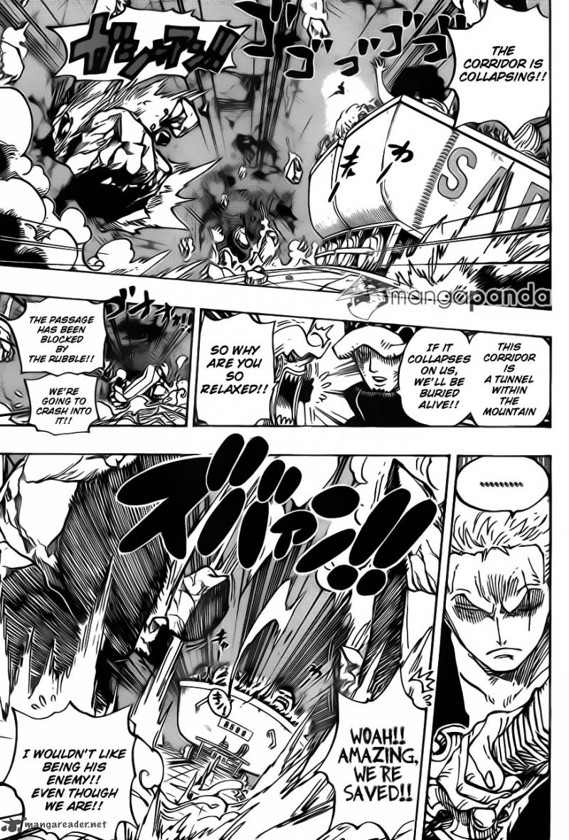 One Piece Manga Chapter 694 page 10 - The Most Dangerous Man