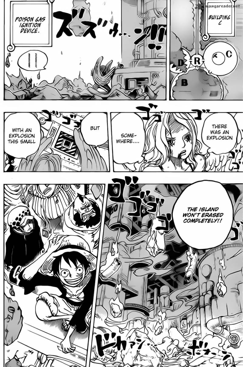 One Piece Manga Chapter 694 page 11 - The Most Dangerous Man