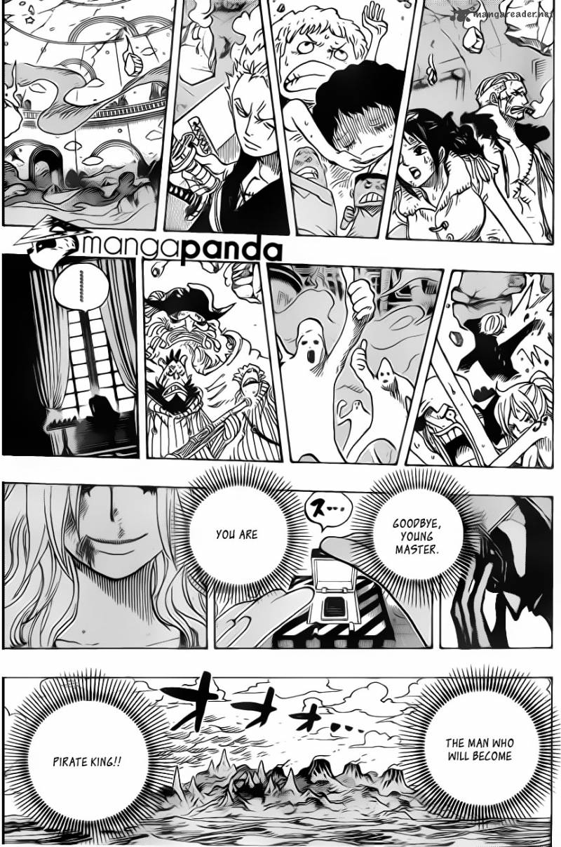 One Piece Manga Chapter 694 page 12 - The Most Dangerous Man