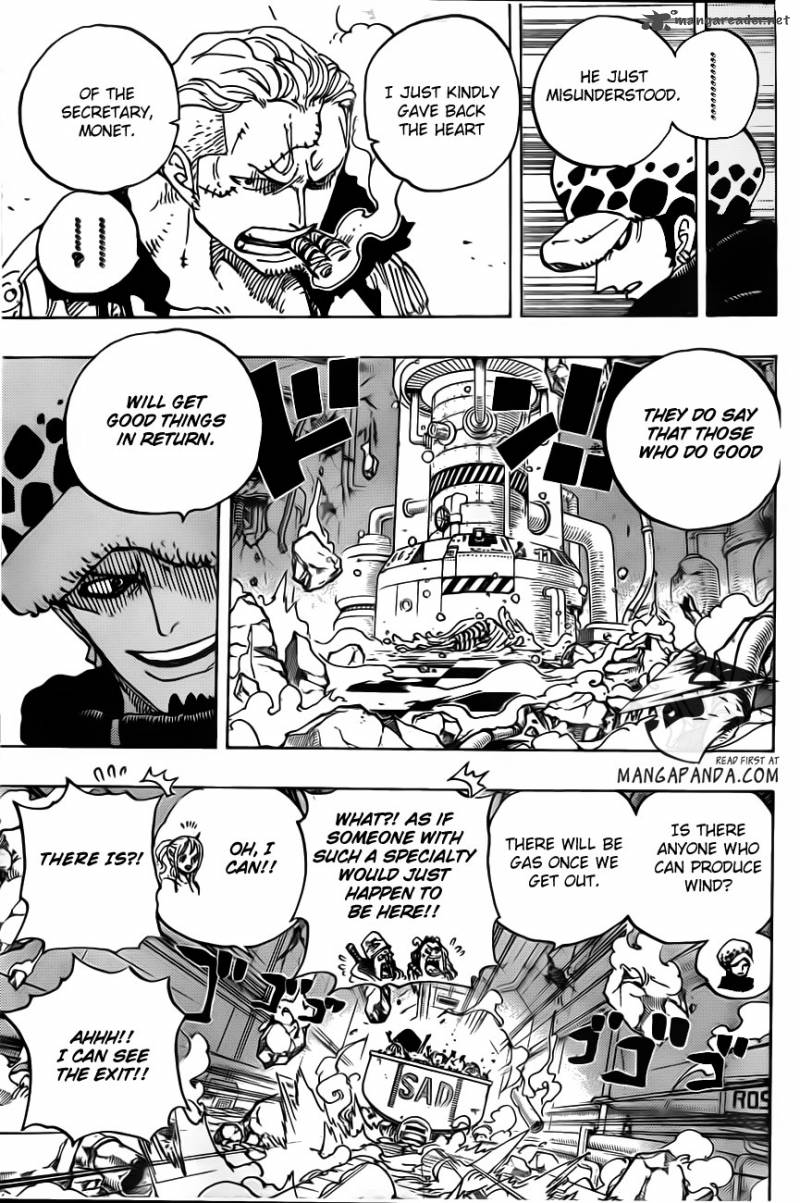 One Piece Manga Chapter 694 page 16 - The Most Dangerous Man
